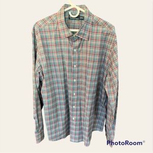 Polo Ralph Lauren XXL Blue Spring Plaid Casual Button Down Discounted Shipping